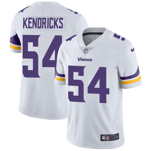 Minnesota Vikings #54 Limited Eric Kendricks White Nike NFL Road Men Jersey Vapor Untouchable